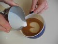 Latte art Tulip