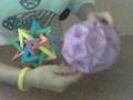 Kusudama and 5 intersecting tetrahedra