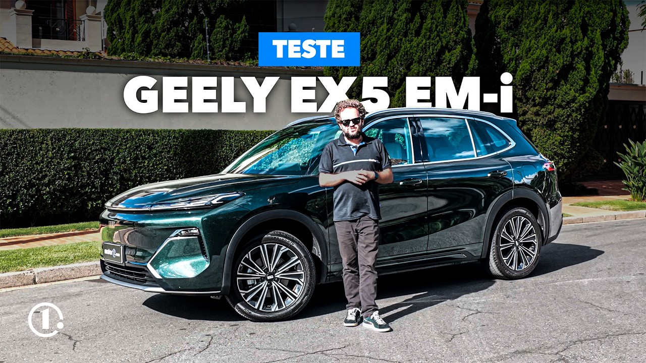 Geely EX5 híbrido faz 21,7 km/l e desafia BYD Song Plus no consumo