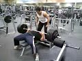 bench press 475 x 2 RAW after 475 x 3