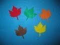 Five Little Leaves Felt Board Activity Preschool Video