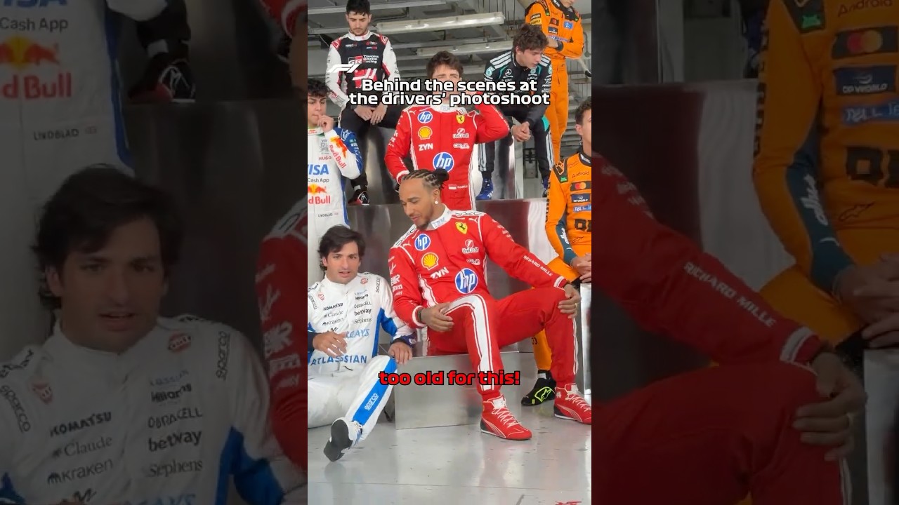 Behind The Scenes At The Driver Photo 👀