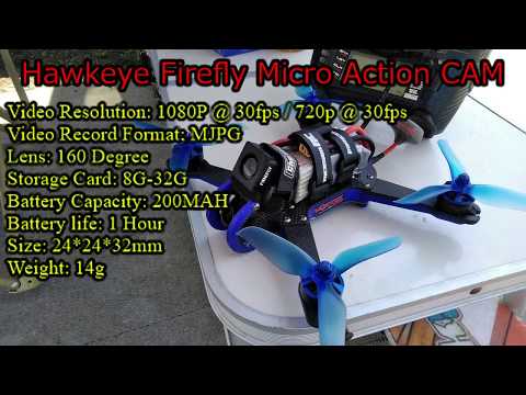 Hawkeye Firefly Micro Action CAM from Banggood TEST