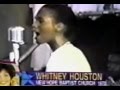 Whitney Houston sings at New Hope Baptist Church in Newark, NJ.avi