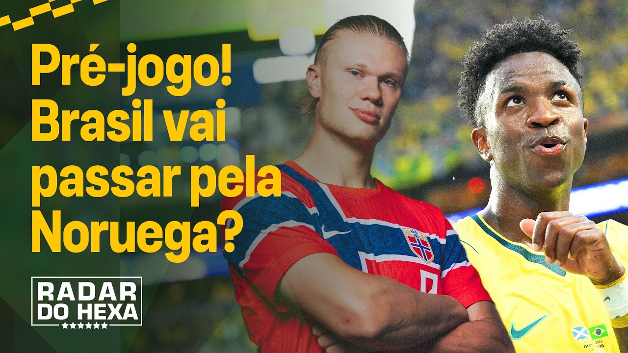 Ao Vivo! Brasil X Noruega | Pré-Jogo | Oitavas De Final | Copa Do Mundo 2026