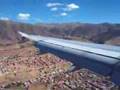 LAN Peru A319 landing in Cuzco Peru