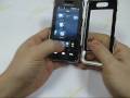 pdair Aluminum Metal Case for Samsung Instinct SPH-M800 (Silver)