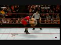 WWE RAW 11/30/2009: Mark Henry Vs The Miz