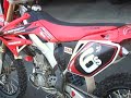 MY 06 CRF250R WALK AROUND !! MY 06 CRF250R WALK AROUND !!