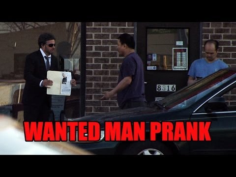 Wanted Man Prank