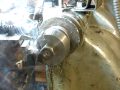 Gleason planer           First stocking cut  on bevel gear.