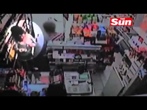 Amy Winehouse drinking vodka in cornershop before going to rehab