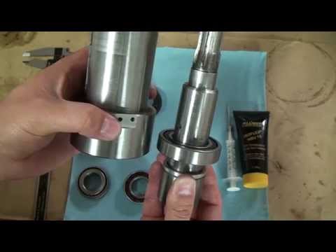 how to rebuild a cnc spindle