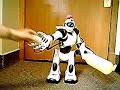 Robosapien Baseball practice