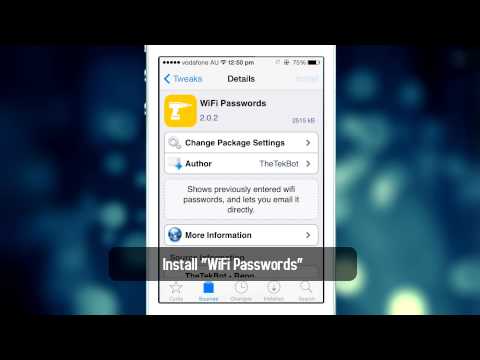 how to check wifi password on iphone