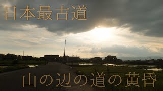 奈良、天理桜井、山の辺の道の散歩と夕暮れの風景 LumixDC-S16Kオーバーサンプリング4K