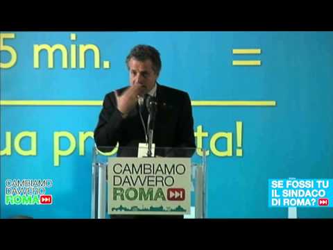 Livio De Santoli interviene a SE FOSSI TU IL SINDACO DI ROMA?