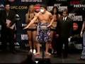 Nakamura vs. Machida weigh ins