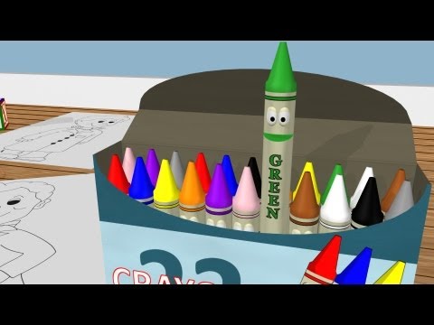 crayons - Learn colors from talking crayons. Kids will enjoy learning 11 different colors from this educational video. Each color is repeated multiple times to maximiz...