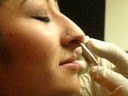 Crystal's Septum Piercing