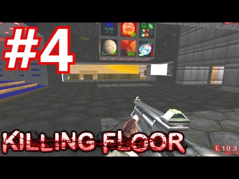 LET'S PLAY DOOM ZOMBIES??? E1M1 Doom Map Hangar!▐ Killing Floor
