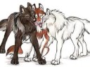 i was looking thew some art on a web set one day only to find the coolest wolf art on the planet!
