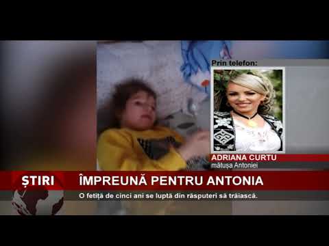 O fetiță de cinci ani se luptă din răsputeri să trăiască