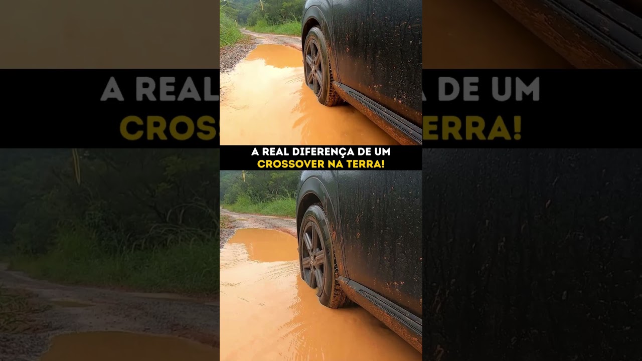 A real diferença de ter um CROSSOVER é essa!!!