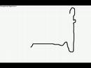 The United States of America drawn by hand!