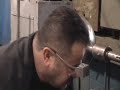 Metal Spinning of a nose cone for a wind vane. For more information see www.douglas-metals.com Douglas Metals inc MN