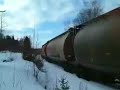 Freight Train passing through Twin Peaks