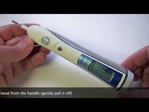 how to change rechargeable battery oral-b toothbrush