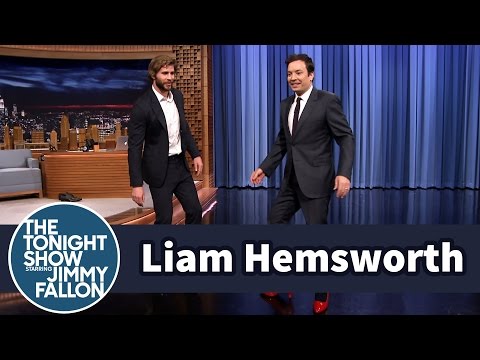 Liam Hemsworth and Jimmy Strut in High Heels
