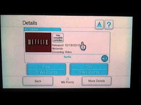 how to get netflix on wii