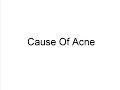 Health Articles - Cause Acne