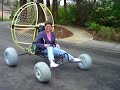 Powered paraglider quad