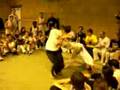 Mestre Espirro Mirim and Mestre Poncianinho playing Capoeira