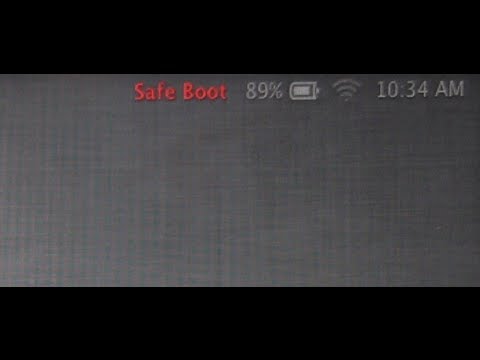how to safe boot mac