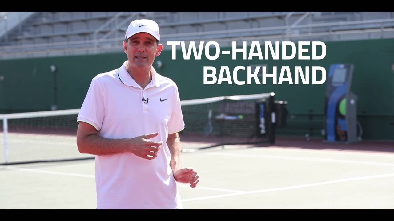 Baseline TENNIS TIP Learn the twohanded backhand