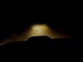 Mitsubishi off road noturno caminhonete lama poeira