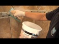 This instructional video demonstrates the proper installation of LATICRETE® SpectraLOCK® Grout. Only LATICRETE SpectraLOCK Grout offers such unique grout design options and durability. Whether you are installing ceramic, porcelain or natural stone, LATICRETE SpectraLOCK Grout offers the best value and the best performance available to protect your investment. Follow adhesive manufacturer's recommendations for minimum cure time prior to grouting. LATICRETE SpectraLOCK Grout is a sanded grout. Use of sanded grouts in joints less than 1/8