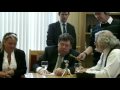 The Taoiseach Brian Cowen in Youghal Co Cork Ireland