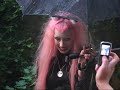 Gothic lolita Adora BatBrat modelling like a pussycat part I