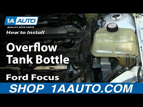 how to drain ford focus radiator