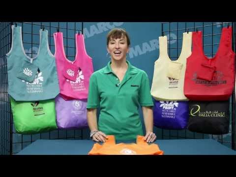 Custom Printed Tote Bags – T-Shirt Fold N Go Promo Totes – MARCO Custom Printed Tote Bags – T-Shirt Fold N Go Promo Totes – MARCO
