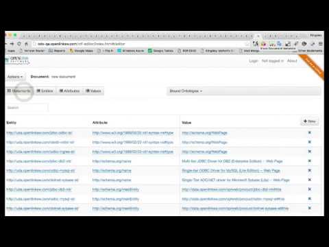 Open Data Flow Demo Video