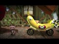 the third in a series of documentary-style videos exploring the wonders of littlebigplanet.  in this episode, we see how sackboys create!  
watch them build amazing levels and contraptions as they easily access an array of bulding materials with the amazing 