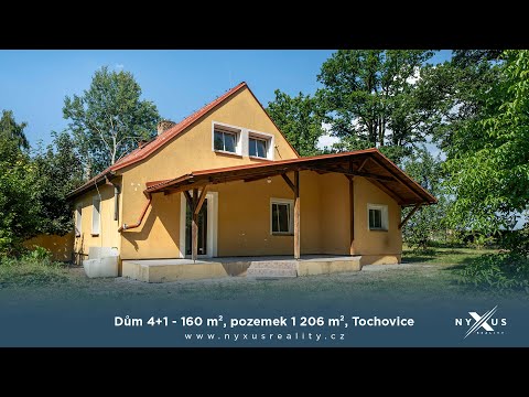 Video Prodej domu 4+1 - 160 m², pozemek 1206 m², Tochovice - okres Příbram