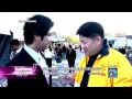 Kaying Xiong, News Anchor for Hmong Report, interviewed Eb Lauj, Hmong Actor from Thailand, during the 2010-11 Hmong International New Year