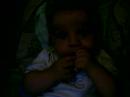 Hugo chupando mexirica